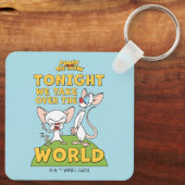 Pinky and the Brain | Take Over The World Schlüsselanhänger (Rückseite)