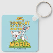 Pinky and the Brain | Take Over The World Schlüsselanhänger (Rückseite)