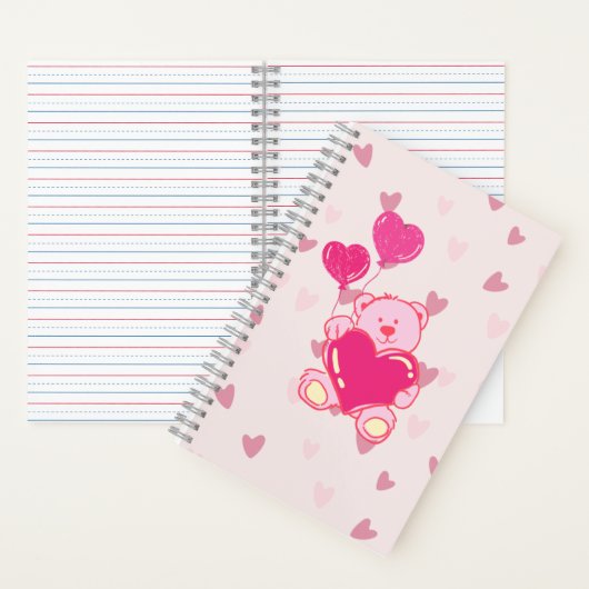 PINKY BEAR NOTIZBLOCK (Innen)