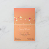 Pinky Blush-Party Einladung (Innenseite)