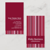 Pinky Business Visitenkarte (Vorne/Hinten)