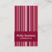 Pinky Business Visitenkarte (Rückseite)