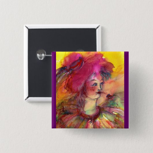 PINKY CLOWN BUTTON (Vorne & Hinten)