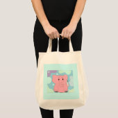 Pinky der Elefant Tragetasche (Vorderseite (Produkt))