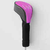 Pinky Do Wa Monogrammatik Golf Headcover (angewinkelt)