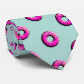 Pinky Donut - bunte Streusel 1 Krawatte (Gerollt)