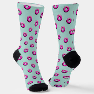 Pinky Donut - bunte Streusel 1 Socken