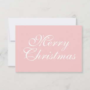Pinky Frohe Weihnachten Pink Karte