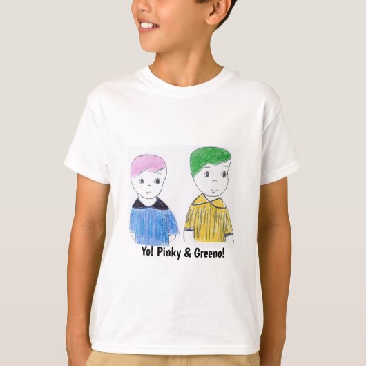Pinky & Greeno Tee (Vorderseite)