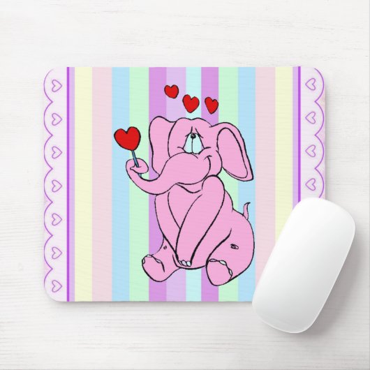 Pinky Liebe Mousepad (Mit Mouse)