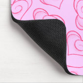 Pinky-Liebe (Solid Heart) Mousepad (Ecke)