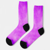 Pinky Lila Storm Cloud Socken (Linkes Detail)
