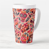 Pinky Mexican Art Mug Milchtasse (Rechte Ecke)