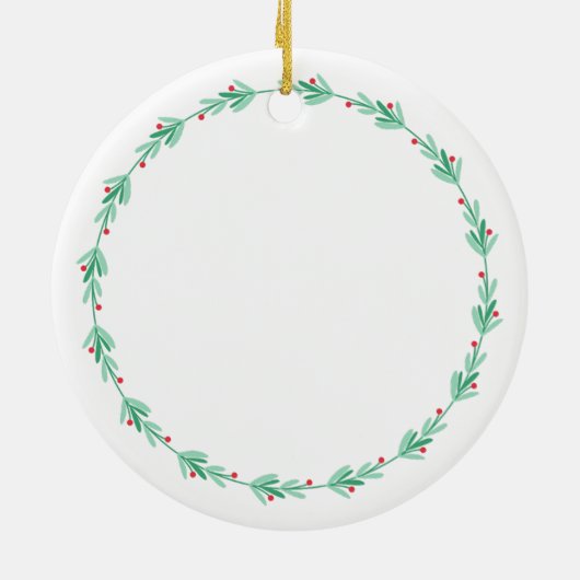 Pinky Promise Erstes Weihnachten gemeinsam Keramik Ornament (Hinten)