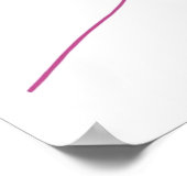 Pinky Promise mit Herzen Poster (Ecke)