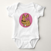 Pinky Rockette Strampler für Baby Girls (Fawn) (Vorderseite)