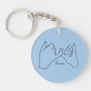 Pinky Swear Promise Schlüsselanhänger
