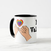 Pinky Sweet Valentine Tasse (Vorderseite Links)