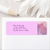 Pinky the Flying Pig Address Labels (Insitu)