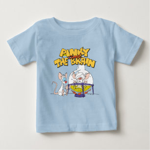 Pinky und das Gehirn   Laborforschung Baby T-shirt