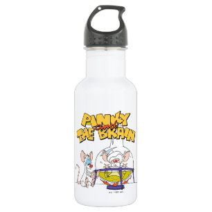 Pinky und das Gehirn   Laborforschung Edelstahlflasche