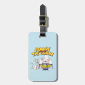 Pinky und das Gehirn | Laborforschung Gepäckanhänger (Vorderseite vertikal)