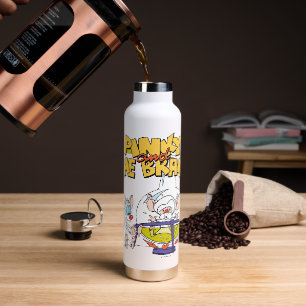 Pinky und das Gehirn   Laborforschung Trinkflasche