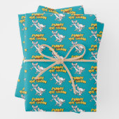 Pinky und das Gehirn | Logo anzeigen Geschenkpapier Set (Beispiel)