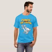 Pinky und das Gehirn | Logo anzeigen T-Shirt (Vorne ganz)