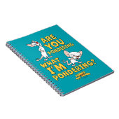 Pinky und das Gehirn | Machst du darüber nach? Notizblock (Rechte Seite)