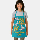 Pinky und das Gehirn | Machst du darüber nach? Schürze (Insitu)