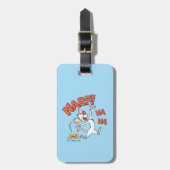 Pinky und das Gehirn | Pinky "Narf!" Gepäckanhänger (Vorderseite vertikal)