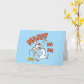 Pinky und das Gehirn | Pinky "Narf!" Karte (Gelbe Blume)