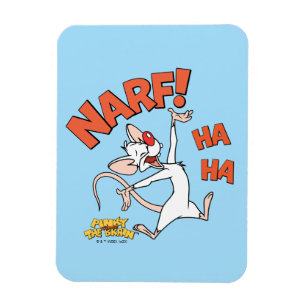 Pinky und das Gehirn   Pinky "Narf!" Magnet