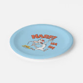 Pinky und das Gehirn | Pinky "Narf!" Pappteller (Schrägansicht)