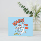 Pinky und das Gehirn | Pinky "Narf!" Postkarte (Stehend Vorderseite)
