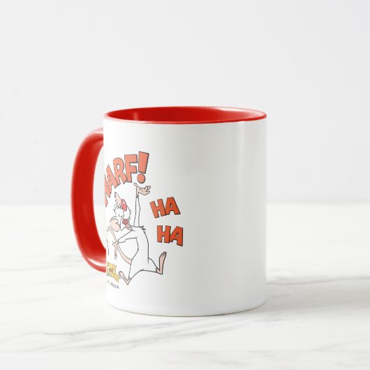 Pinky und das Gehirn | Pinky "Narf!" Tasse (Vorderseite Links)
