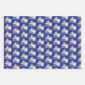 Pinky und das Gehirn | Retro-Zeichengrafiken Geschenkpapier Set (Vorderseite 3)