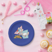 Pinky und das Gehirn | Retro-Zeichengrafiken Pappteller (Party)