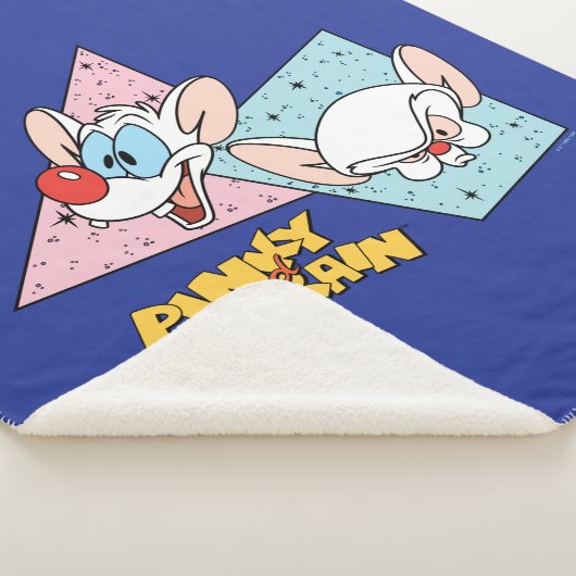 Pinky und das Gehirn | Retro-Zeichengrafiken Sherpadecke (3/4)