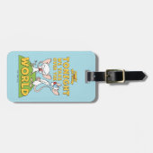 Pinky und das Gehirn | Übernehmen Sie die Welt Gepäckanhänger (Vorderseite horizontal)