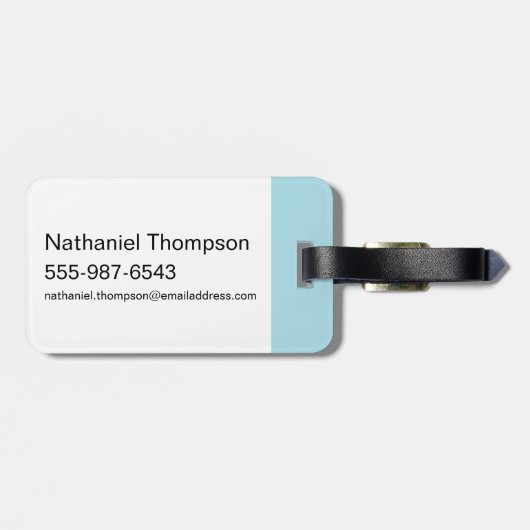 Pinky und das Gehirn | Übernehmen Sie die Welt Gepäckanhänger (Rückseite horizontal)