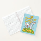 Pinky und das Gehirn | Übernehmen Sie die Welt Notizblock (Innenseite)
