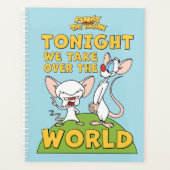 Pinky und das Gehirn | Übernehmen Sie die Welt Planer (Vorderseite)