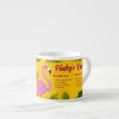 Pinky Validation Vacation Espressotasse (Vorderseite Rechts)