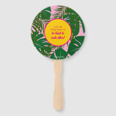 Pinky Validation Vacation Fächer (Rückseite)