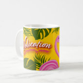 Pinky Validation Vacation Kaffeetasse (Vorderseite Links)