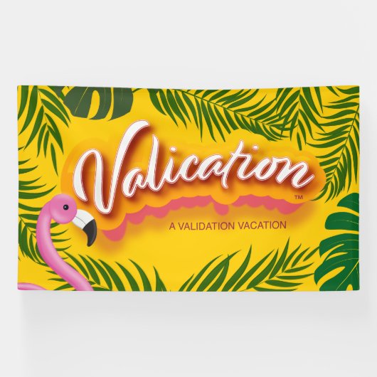 Pinky Validation Vacation Large Banner (Horizontal)