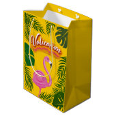 Pinky Validation Vacation Mittlere Geschenktüte (Rückseite Schrägansicht)