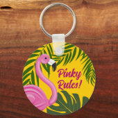 Pinky Validation Vacation Schlüsselanhänger (Rückseite)